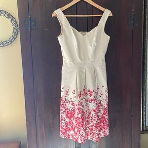 White House Black Market Cherry Blossom Dress